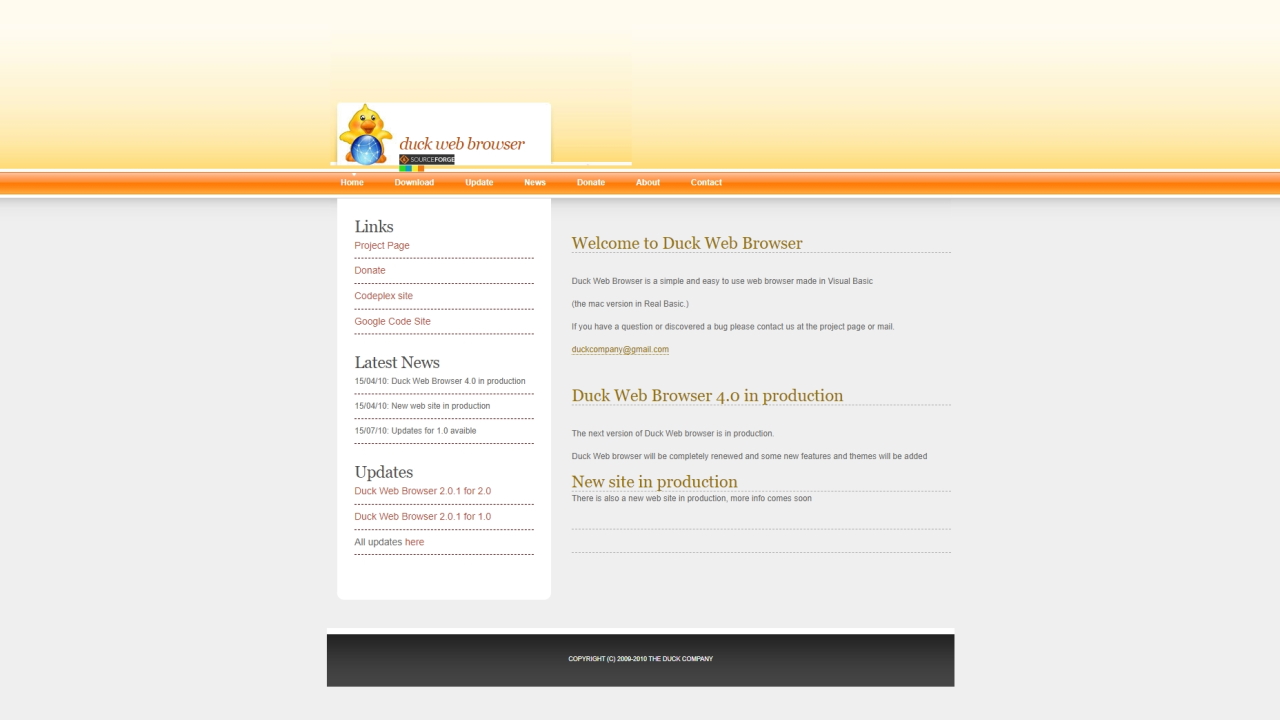 Duck Web Browser