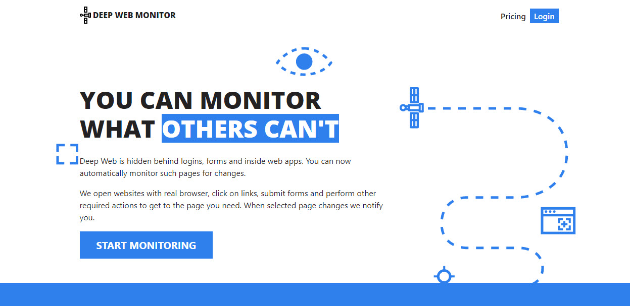 Deep Web Monitor